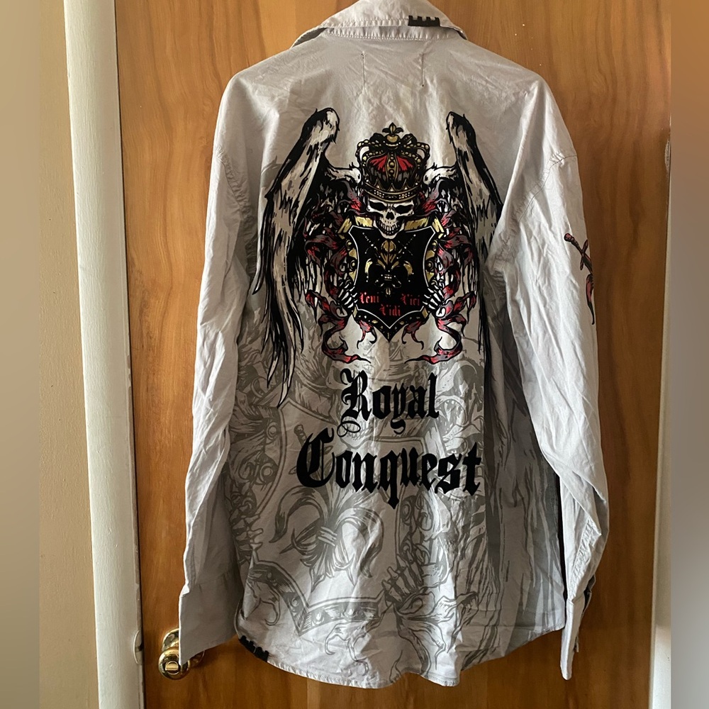 Rebel Spirit-Men’s Button Down-3XL